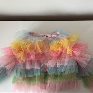 Mini Boden Multicolor Tulle jacket